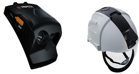 VISARC APC 1 hjälm med lampa